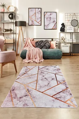 Produktbild von Conceptum Hypnose, Brett- Brett Djt   CHL, Bunt, Kurzflorteppiche, 80 x 120 cm, 50% Samtgewebe / 50% Polyester
