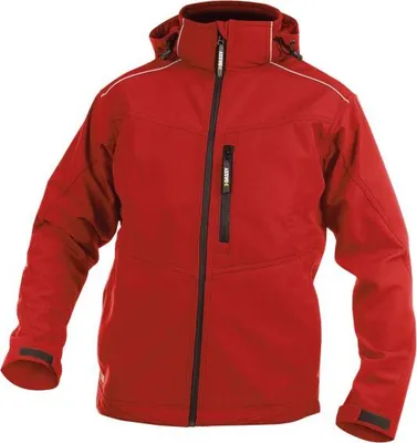 Obrázok produktu pre Softshellová bunda, ČERVENÁ, veľkosť 4XL