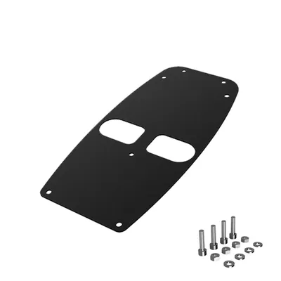 Produktbild von Wandhalterung MENNEKES AMTRON 4You 100, 300, 500, AMTRON 4Business 700 - Edelstahl schwarz (RAL 9005)