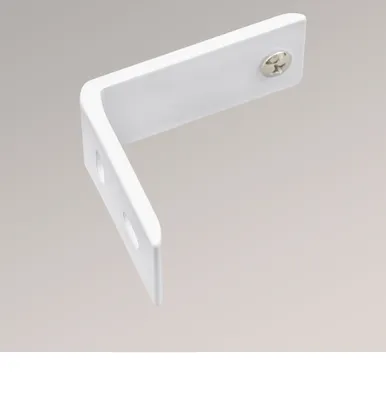 Produktbild von Wandträger mittel in weiß (B x H x T) 25mm x 63mm x 53mm