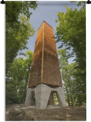 Produktbild von MuchoWow® Wandteppich Wandbehang Napoleonturm 60x90 cm Tapisserie Dekoration Wandtuch - Foto-Teppich - Abwaschbar