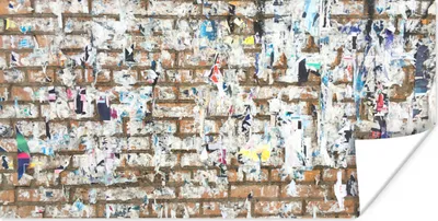 Produktbild von MuchoWow® Poster Ziegel - Wand - Poster 40x20 cm - Poster für die Wand - Poster Schlafzimmer