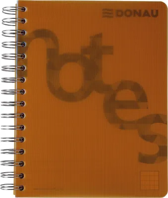 Produktbild von DONAU Collegeblock PP Cover - A5, kariert, orange
