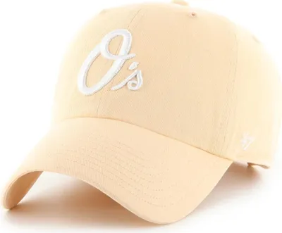 Produktbild von '47 Brand Cap MLB Baltimore Orioles '47 CLEAN UP Apricot