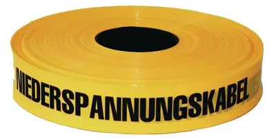 Immagine prodotto di Nastro segnaletico Kelmaplast 250 m, Attenzione: cavi a bassa tensione