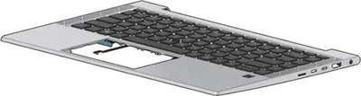 Produktbild von HP - Ersatztastatur Notebook - hinterleuchtet - Deutsch - mit obere Abdeckung - für EliteBook 840 G7 (Privacy)