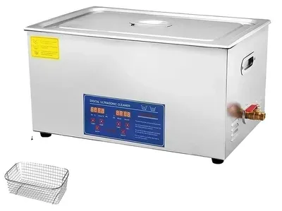 Image de Nettoyeur à ultrasons, nettoyage en profondeur à 40 kHz, panneau denumérique, 22 L - 480 W