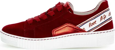 Produktbild von Gabor Jollys Sneaker in Übergrößen Rot 43.331.15 große Damenschuhe