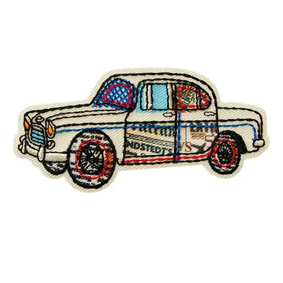 Produktbild von Mono Quick 08186 Retro Fahrzeug, Applikation, Bügelbild, Patch Wagen Auto PKW