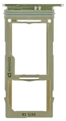Produktbild von Samsung Galaxy S10e (SM-G970F) Sim Karten Halter Tray Fach (green), Grün