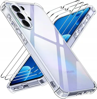 Produktbild von Panzertasche Verstärkt für Samsung S26 Ultra ANTI-SHOCK CLEAR + 3x GLAS