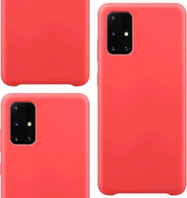 Immagine prodotto di Custodia in silicone Copertura flessibile in silicone Samsung Galaxy A72 4G Rosso