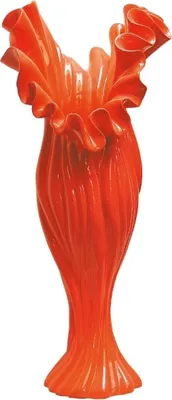 casa padrino designer vase orange dekovase blumenvase