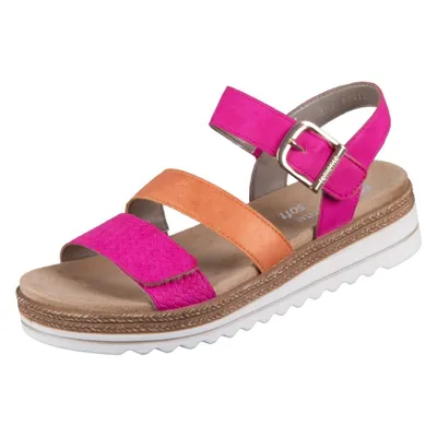 Produktbild von Remonte  Damenschuhe Sandalen Rot Freizeit, Schuhgröße:36 EU