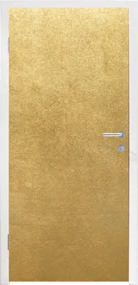Obrázek produktu pro MuchoWow® Plakát na dveře - Zlaté pozadí - 205x75 cm - Samolepicí fólie na dveře