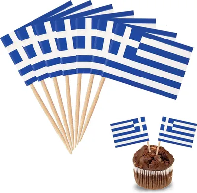 Imagen del producto de Banderas de Grecia, palillos de dientes