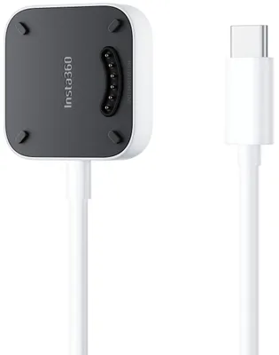 Produktbild von Insta360 6183, Kamera-Ladegerät, 70 g, Schwarz, Weiß