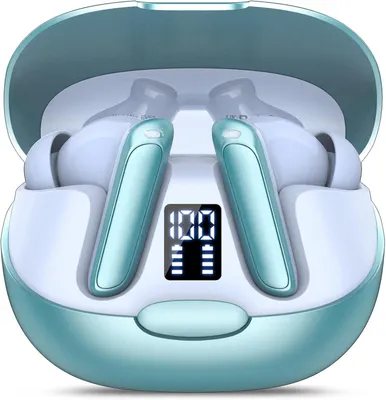 Produktbild von AI Kopfhörer Übersetzer 3-in-1, Echtzeit Sprachübersetzer Ohrhörer 164 Sprachen, 7 Modi, Bluetooth 5.3, ENC Mic, 48 Std Akku,LED Display,Lernen,Reisen