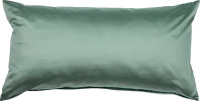 Produktbild von Janine Mako-Satin Kissenhülle Colors 40 x 80 cmuni 100% Baumwolle viele Farben, Farben:46 - salbei