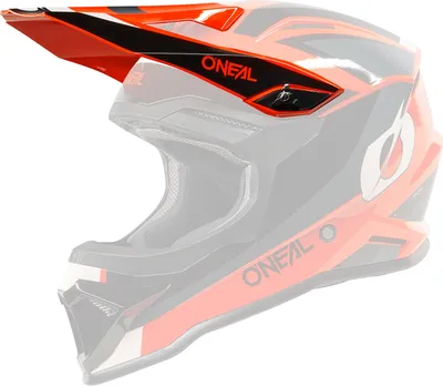 Produktbild von Visor 1SRS Youth Helmet STREAM black/red