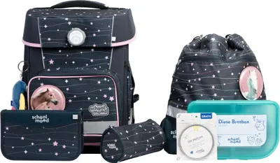 Zdjęcie produktu dla Zestaw szkolny "School Mood Champion Pro Ella" (wersja dla dziewczynek), 7-elementowy