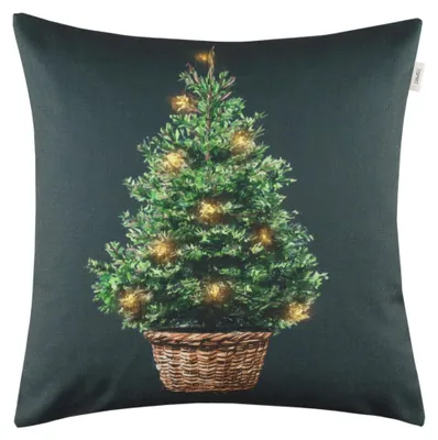 Produktbild von ESPRIT Zierkissenhülle LEUCHTKISSENBEZUG Grün 45 x 45 cm