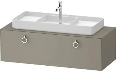 Produktbild von DURAVIT WT4982M92920010 Konsolen-WTU wh White Tulip 550x1300x