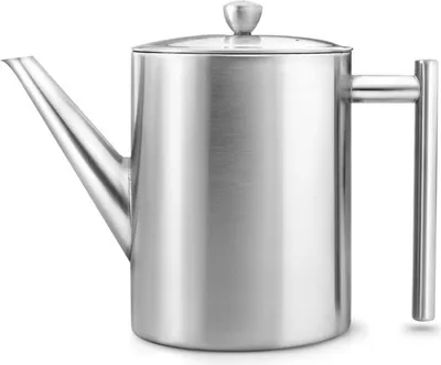 Produktbild von Bredemeijer Teekanne Minuet® Cylindre 1,2L Silberfarben matt
