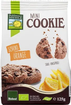 Image de Mini Cookie - Chocolat Orange 125g