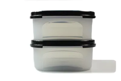 Produktbild von TUPPERWARE Eidgenosse 850 ml (2) schwarz Kompaktbehälter Vorrat Modular