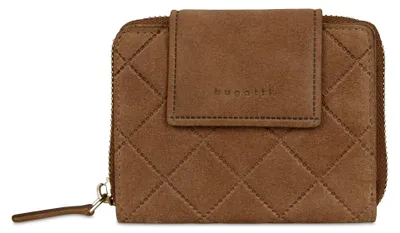 Image de bugatti porte-monnaie Fabia Ladies Zip Wallet Cognac / Cognac brun
