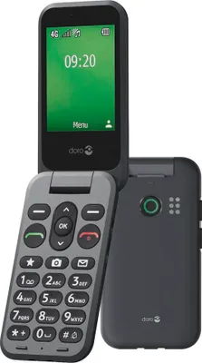 doro 380594 leva e22 seniorenhandy schwarz-weiß