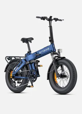 Produktbild von ENGWE Engine Pro 3.0 Boost E-Bike 250 W, 90 Nm, 720 Wh Akku, bis zu 130 km Reichweite, Vollfederung, 20 x 4.0 Zoll, faltbar, Blau