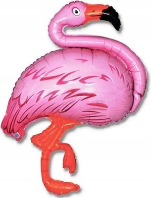 Image de Ballon de baudruche 14" FX - "Flamingo"