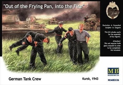 Produktbild von Master Box Ltd. German Tankmen Kursk 1943  2333536