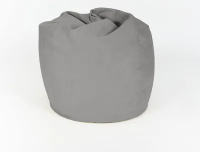 Produktbild von Lumaland Luxury XL Sitzsack stylischer Beanbag 120L Füllung Grau