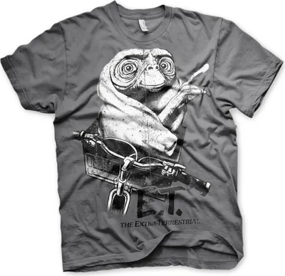 Immagine prodotto di Maglietta E.T. Biking Distressed - Media - Grigio scuro