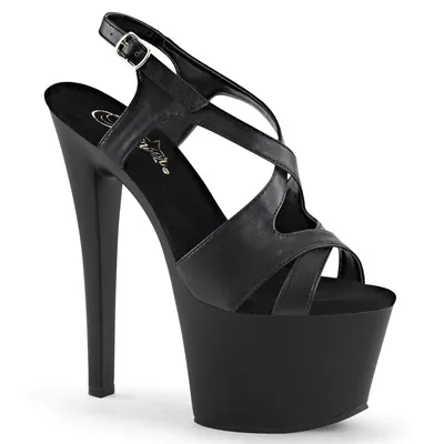 Produktbild von SKY-330 Damen Sandale von Pleaser, Schwarz Matt , EU 41, US 11