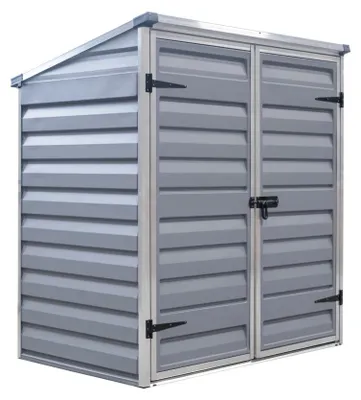 Produktbild von Palram - Canopia Aluminium Gerätebox Voyager Dunkelgrau 90x139x147 cm