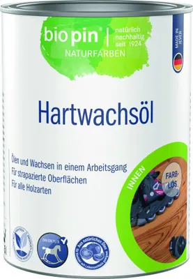 Produktbild von Biopin Naturfarben Hartwachsöl 2,5 L farblos