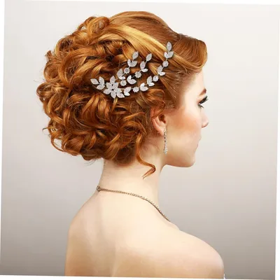 Productafbeelding van Haarspelden met strassteentjes voor dames, bruidssieraden voor het haar, haarspelden en een bruidshoofdband