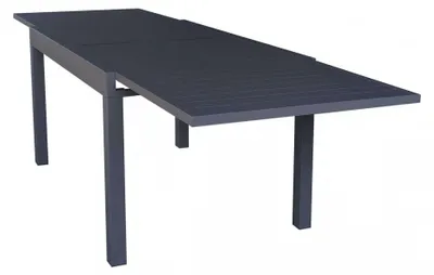 Immagine prodotto di Tavolo Allungabile Hawaii 135/270x90x75 h cm in Alluminio Antracite