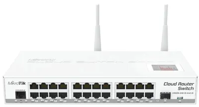 Produktbild von Router Mikrotik CRS125-24G-1S-2HND-IN Weiß Gigabit Ethernet