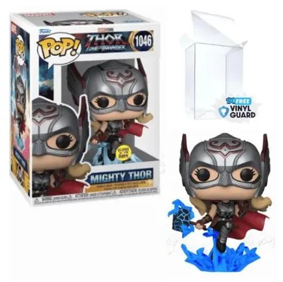 Produktbild von Funko Pop! Marvel Thor: Love & Thunder - Mighty Thor (GITD) #1046 Special Edition Exclusive