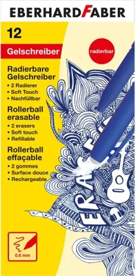 Obrázok produktu pre Eberhard Faber 582151 Gélové pero stierateľné, s mäkkým dotykom, modré