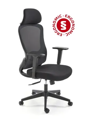 Zdjęcie produktu dla Fotel biurowy SONAR czarny