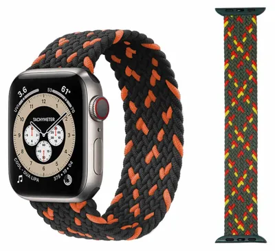 Immagine prodotto di Per Apple Watch Series 1 + 2 Ultra 49mm 9 8 / 7 45 / 6 SE 5 4 44 / 3 2 1 42mm Watch Nylon Strap Replacement