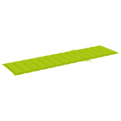 Immagine prodotto di vidaXL Cuscino per sdraio verde chiaro 200x50x4 cm in tessuto