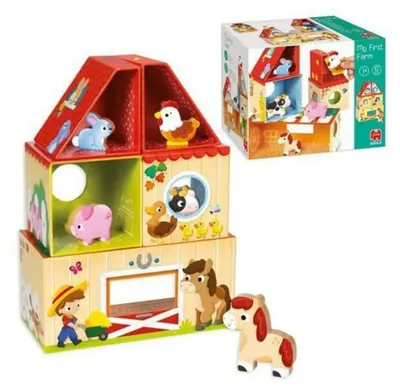 Produktbild von Goula - My First Farm, 1 Jahr(e), Karton, Holz, Mehrfarbig