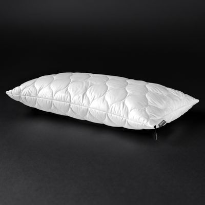Dunlopillo Fusion Kopfkissen 40x80 cm | 100% Premium Baumwolle Bezug | Nachtkissen für alle Schlafpoistionen